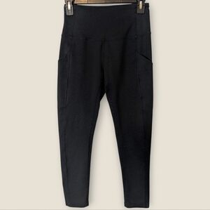 Zella Women's Black Pull On Soft 24in Inseam Leggings Size Small